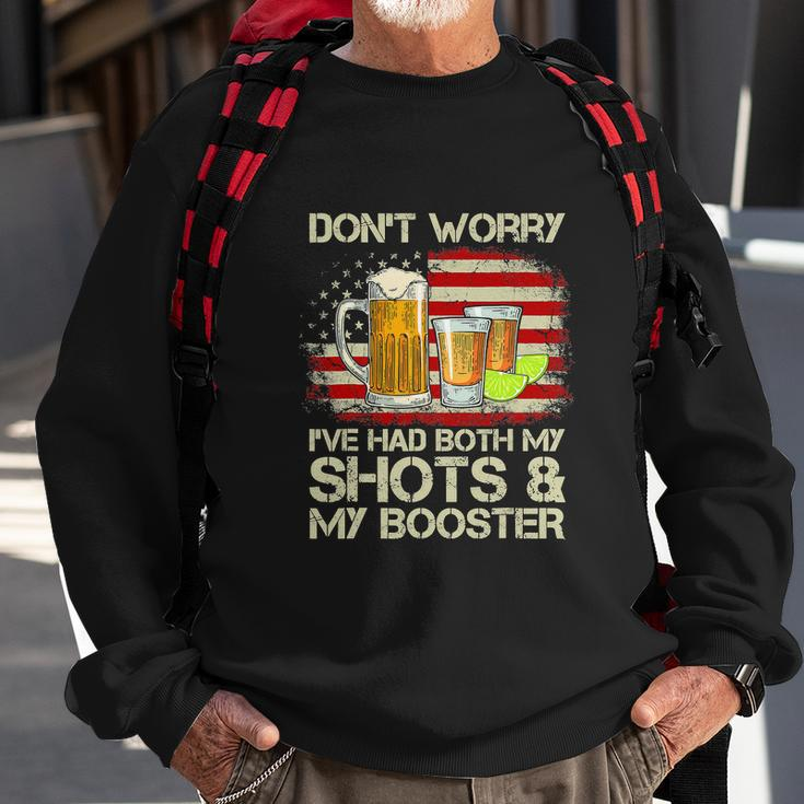 Funny 4Th Of July American Drinking Sweatshirt Gifts for Old Men