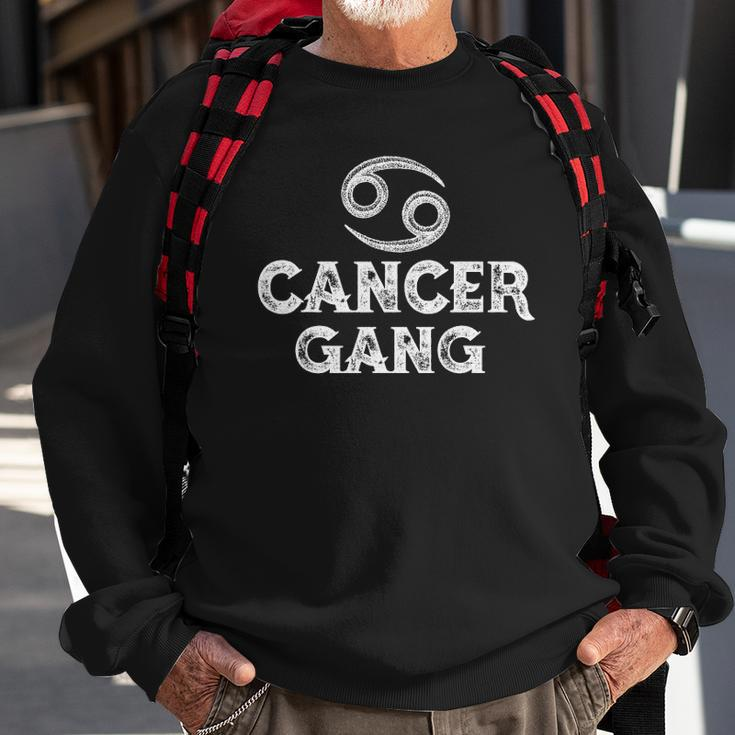 Funny Astrology June And July Birthday Cancer Zodiac Sign Sweatshirt Gifts for Old Men