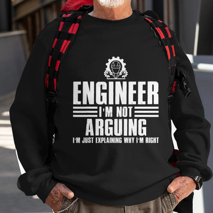 Funny Engineer Art Mechanic Electrical Engineering Gift Sweatshirt Gifts for Old Men