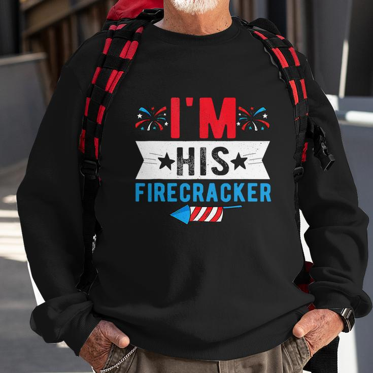 Funny Firecracker Cute 4Th Of July American Flag Sweatshirt Gifts for Old Men