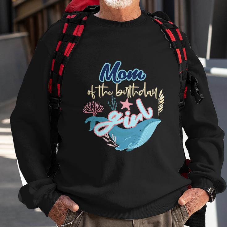 Funny Mom Of The Birthday Girl Under The Sea Sweatshirt Gifts for Old Men