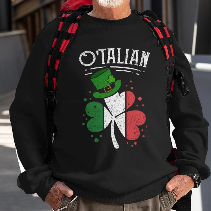 Funny Otalian Funny Italian Irish Relationship Gift Funny St Patricks Day Gift Sweatshirt Gifts for Old Men