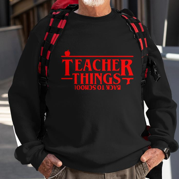 Funny Teacher Things For Black To School Sweatshirt Gifts for Old Men