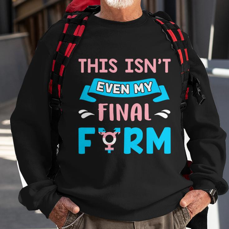 Funny Transgender Non Binary Trans Pride Lgbt F2m Cute Gift Sweatshirt Gifts for Old Men