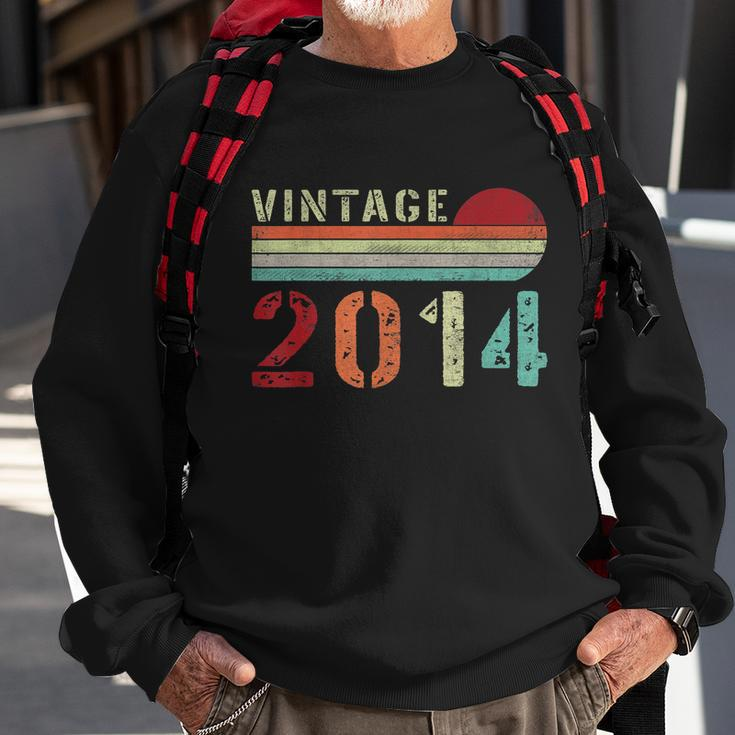 Funny Vintage 2014 Gift Funny 8 Years Old Boys And Girls 8Th Birthday Gift Sweatshirt Gifts for Old Men