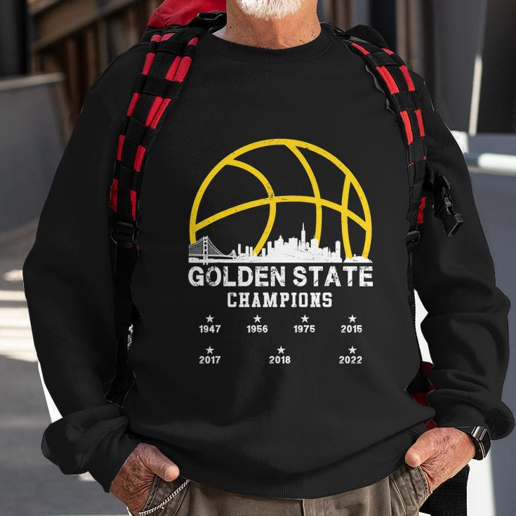 Golden 2022 Basketball For Warriors Sweatshirt Gifts for Old Men