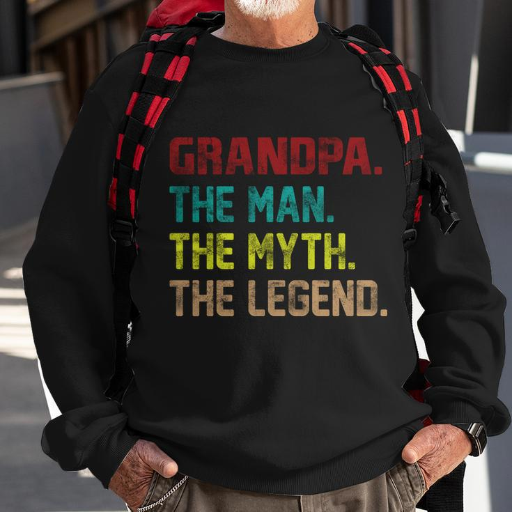 Grandpa The Man The Myth The Legend Tshirt Sweatshirt Gifts for Old Men