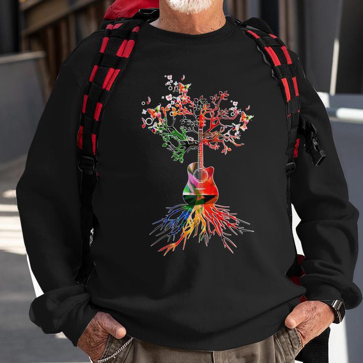 Guitar Roots Tree Of Life Tshirt Sweatshirt Gifts for Old Men