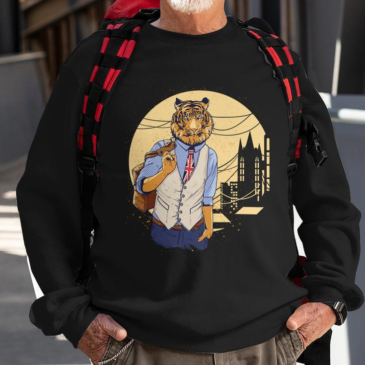 Handsome Tiger Sweatshirt Gifts for Old Men