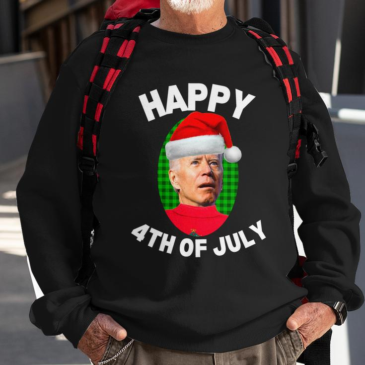 Happy 4Th Of July Funny Christmas Xmas Joe Biden President Gift Sweatshirt Gifts for Old Men