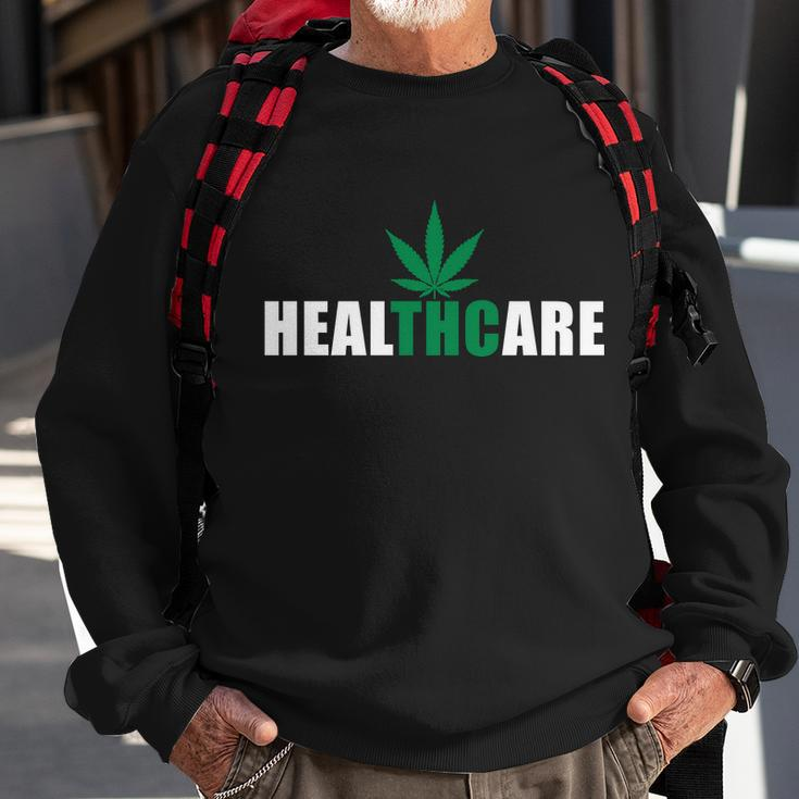 Healthcare Medical Marijuana Weed Tshirt Sweatshirt Gifts for Old Men