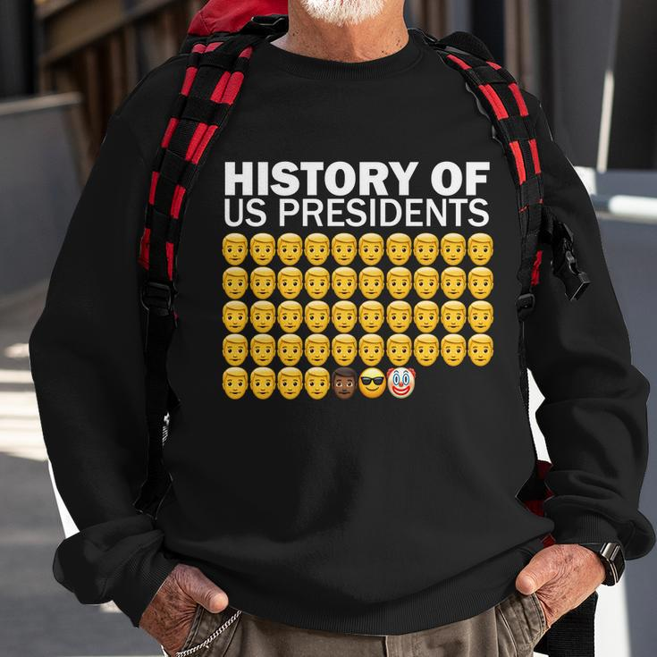 History Of Us Presidents 46Th Clown Pro Republican Tshirt Sweatshirt Gifts for Old Men