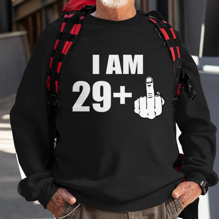 I Am 30 Middle Finger Sweatshirt Gifts for Old Men