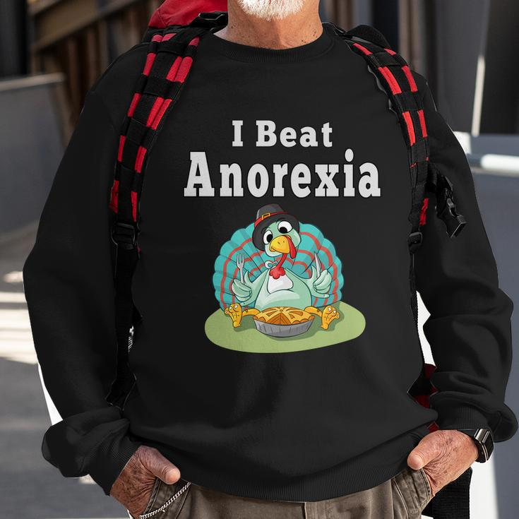 I Beat Anorexia Tshirt Sweatshirt Gifts for Old Men