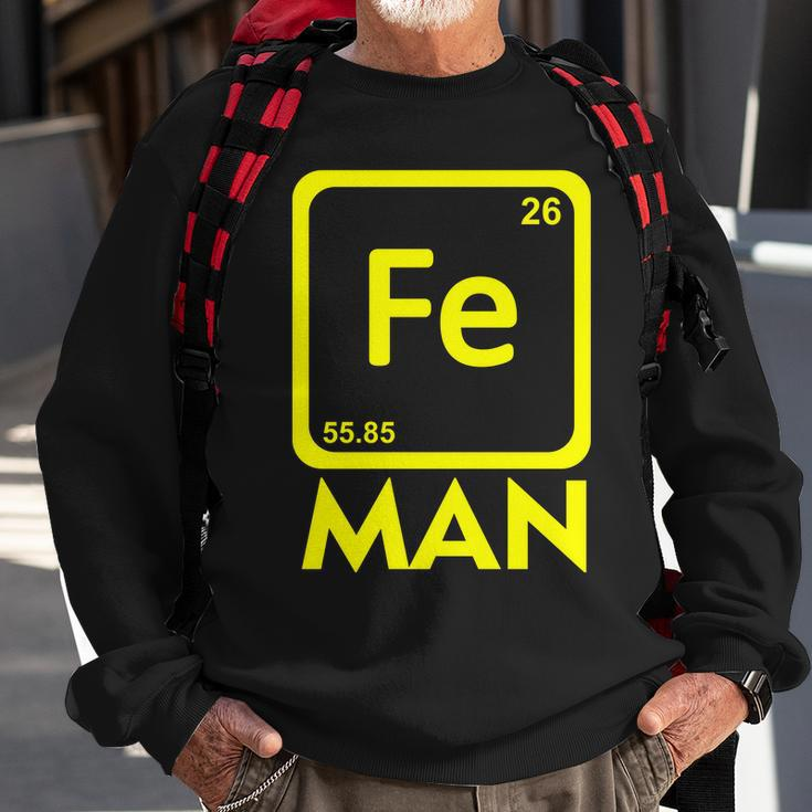 Iron Science Funny Chemistry Fe Periodic Table Tshirt Sweatshirt Gifts for Old Men