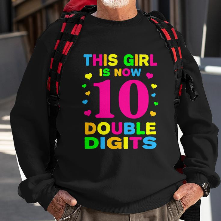 Its My 10Th Birthday Funny This Girl Is Now 10 Years Old Sweatshirt Gifts for Old Men