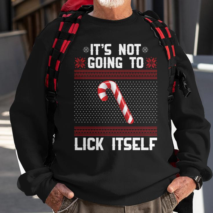 Its Not Going To Lick Itself Ugly Christmas Sweater Tshirt Sweatshirt Gifts for Old Men