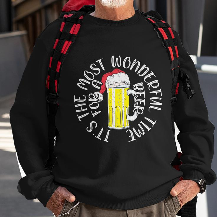 Its The Most Wonderful Time Christmas In July Sweatshirt Gifts for Old Men