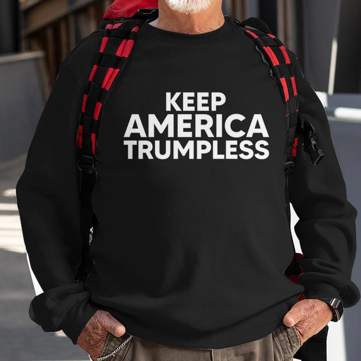 Keep America Trumpless Gift Keep America Trumpless Gift V2 Sweatshirt Gifts for Old Men