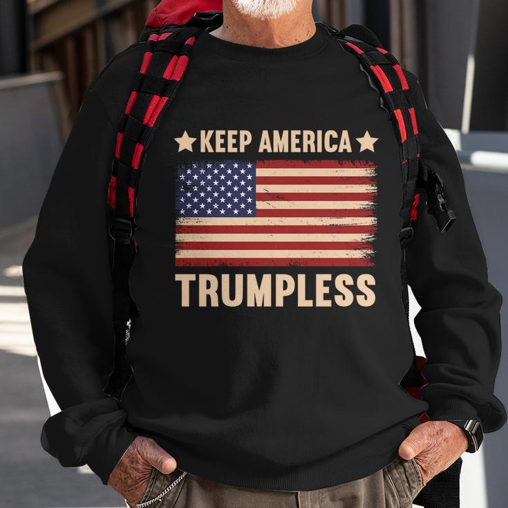 Keep America Trumpless Gift V15 Sweatshirt Gifts for Old Men