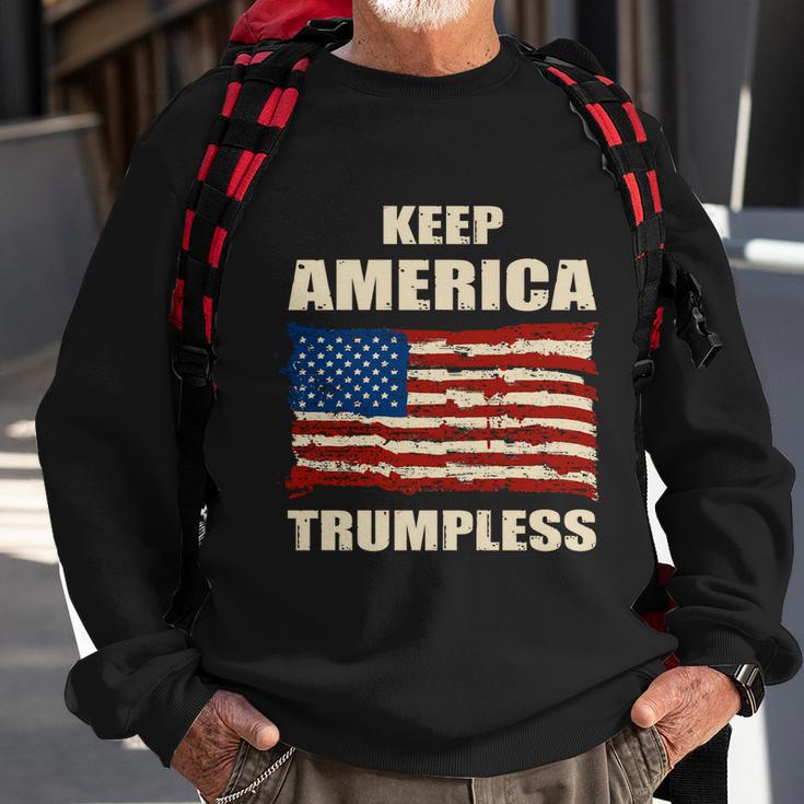 Keep America Trumpless Great Gift V2 Sweatshirt Gifts for Old Men