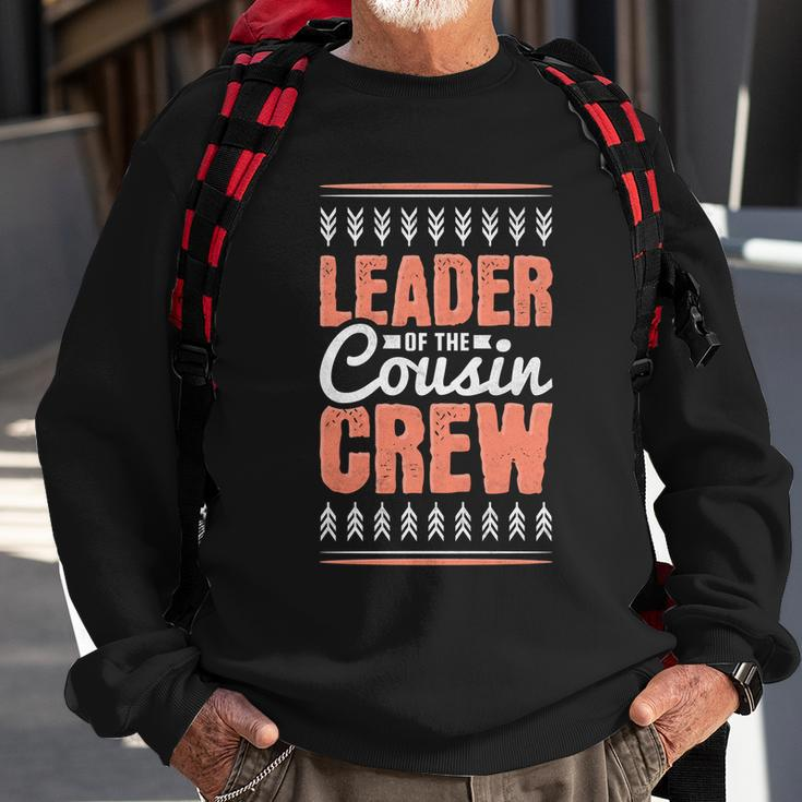 Leader Of The Cousin Crew Cute Gift Sweatshirt Gifts for Old Men