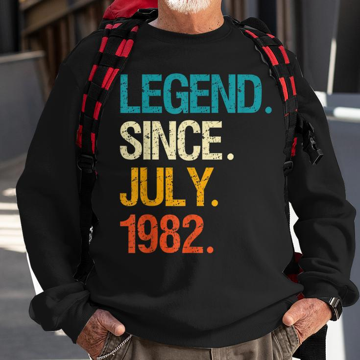 Legend Since July 1982 40 Year Old Bday 40Th Birthday Sweatshirt Gifts for Old Men