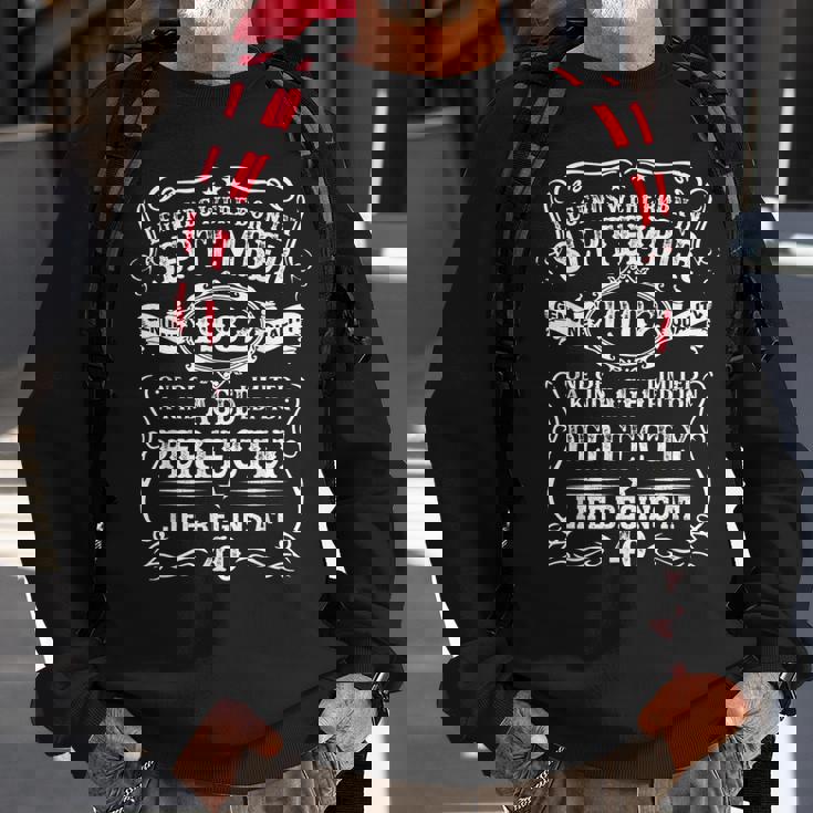 Legends Were Born In September 1982 40Th Birthday Gifts Men Women Sweatshirt Graphic Print Unisex Gifts for Old Men