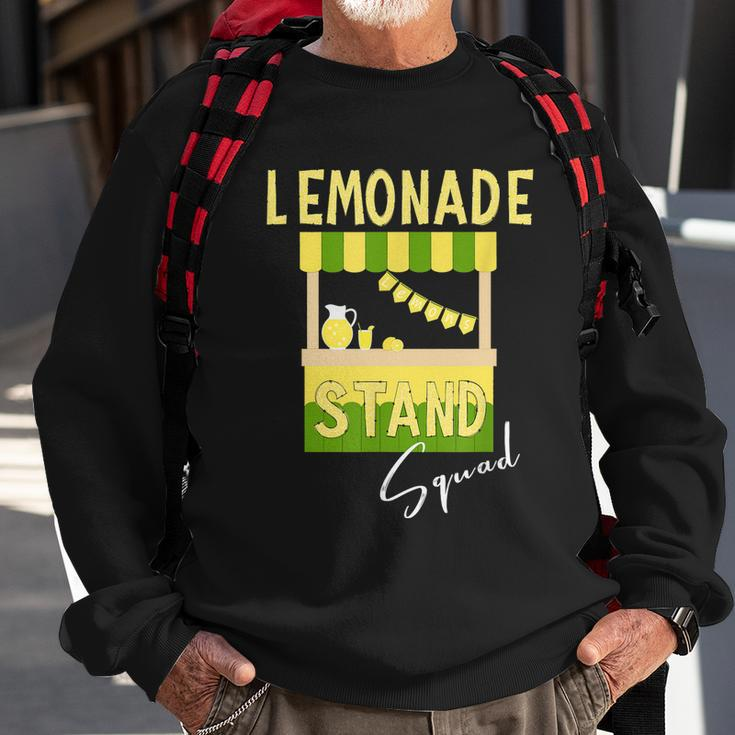 Lemonade Stand Squad Lemon Juice Drink Lover Sweatshirt Gifts for Old Men