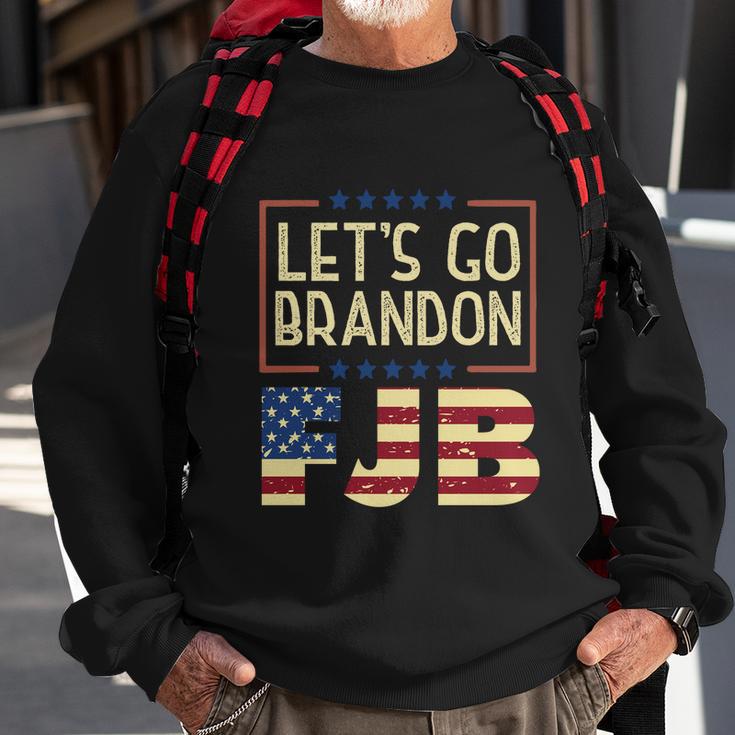 Lets Go Brandon Fjb Funny Meme Sweatshirt Gifts for Old Men