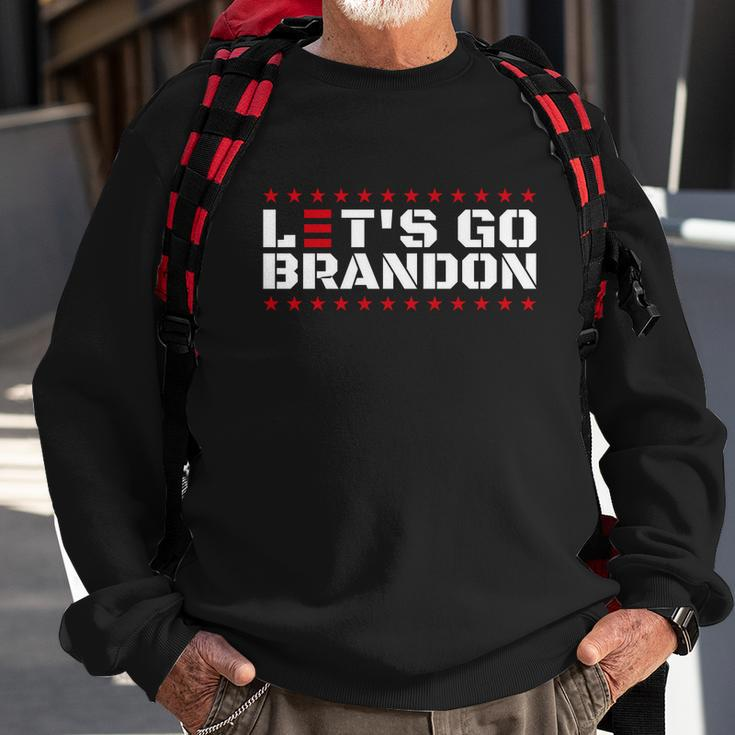 Lets Go Brandon Trump V2 Sweatshirt Gifts for Old Men