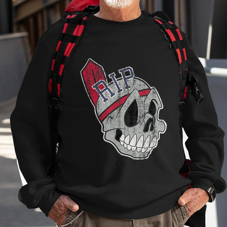 Long Live The Chief Distressed Cleveland Baseball Tshirt Sweatshirt Gifts for Old Men