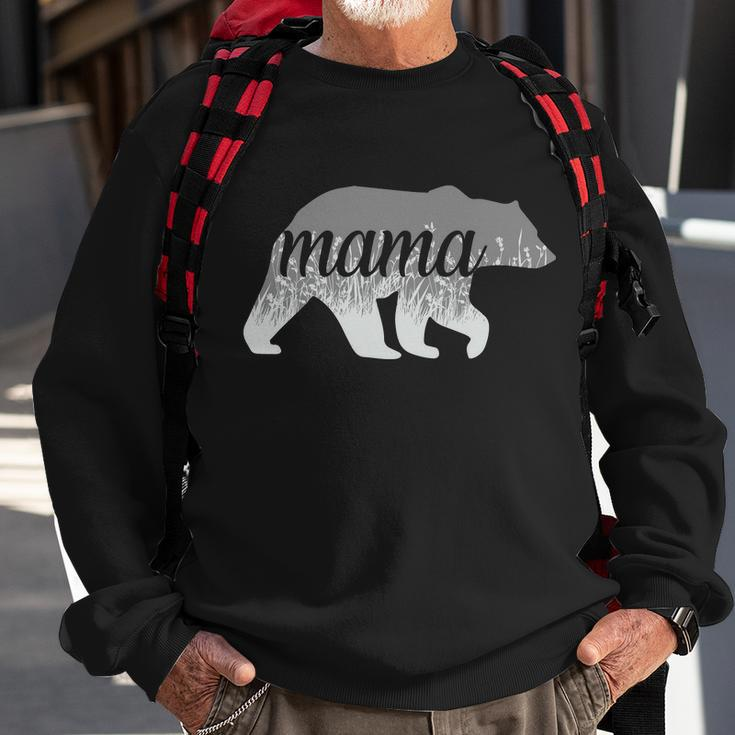 Mama Bear Floral Logo Tshirt Sweatshirt Gifts for Old Men
