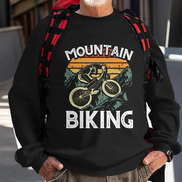 Mountain Bike Cycling Bicycle Mountain Biking Gift Tshirt Sweatshirt Gifts for Old Men