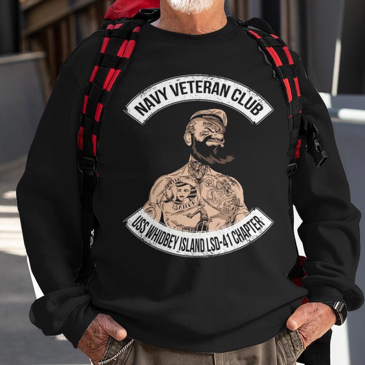 Navy Uss Whidbey Island Lsd Sweatshirt Gifts for Old Men