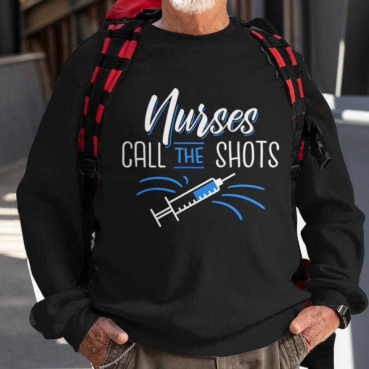 Nurses Call The Shots Tshirt Sweatshirt Gifts for Old Men