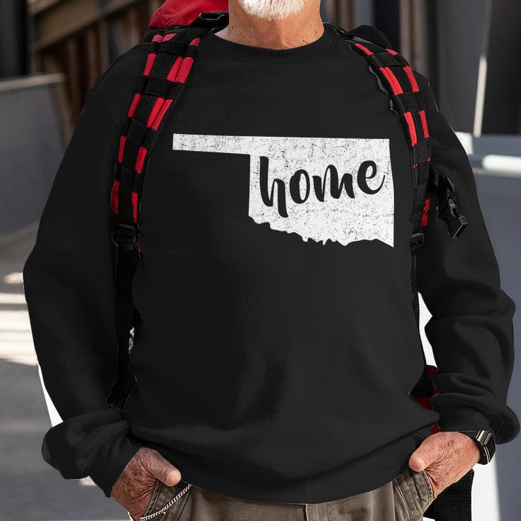 Oklahoma Home State Sweatshirt Gifts for Old Men