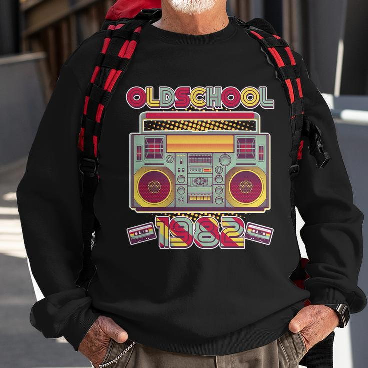 Oldschool Boombox 1982 40Th Birthday Sweatshirt Gifts for Old Men