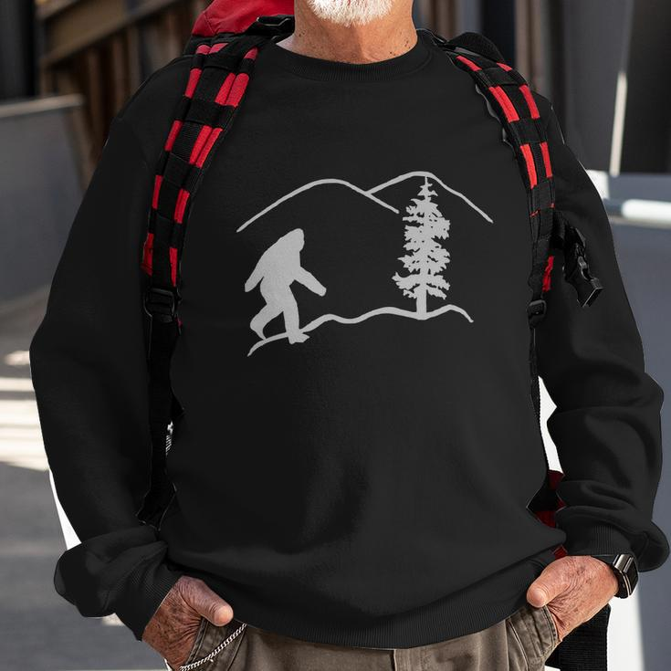 Oregon Bigfoot Sweatshirt Gifts for Old Men