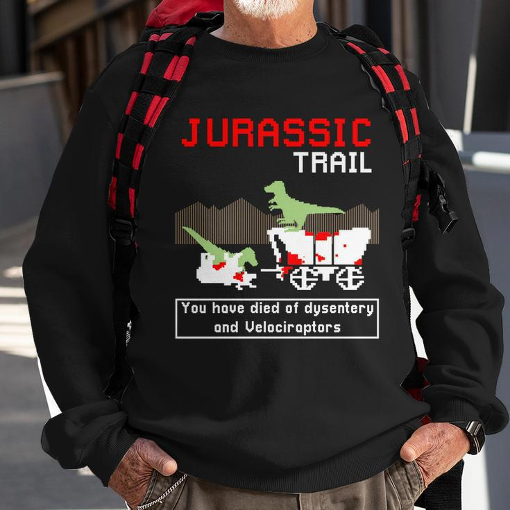 Oregon Jurassic Trail Sweatshirt Gifts for Old Men