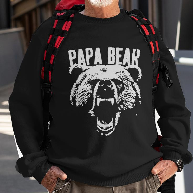 Papa Bear Best Dad Shirt Fathers Day Father Pop Gift Men Sweatshirt Gifts for Old Men
