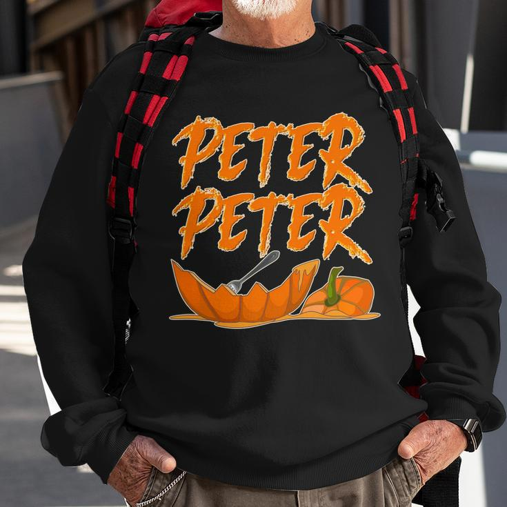 Peter Peter Pumpkin Eater Tshirt Sweatshirt Gifts for Old Men