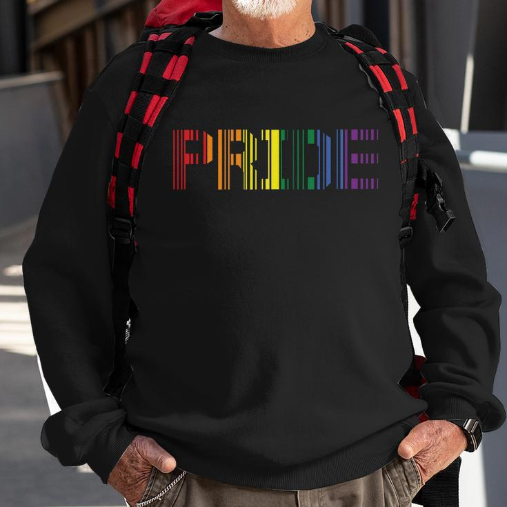 Pride Lgbt Gay Pride Lesbian Bisexual Ally Quote Sweatshirt Gifts for Old Men