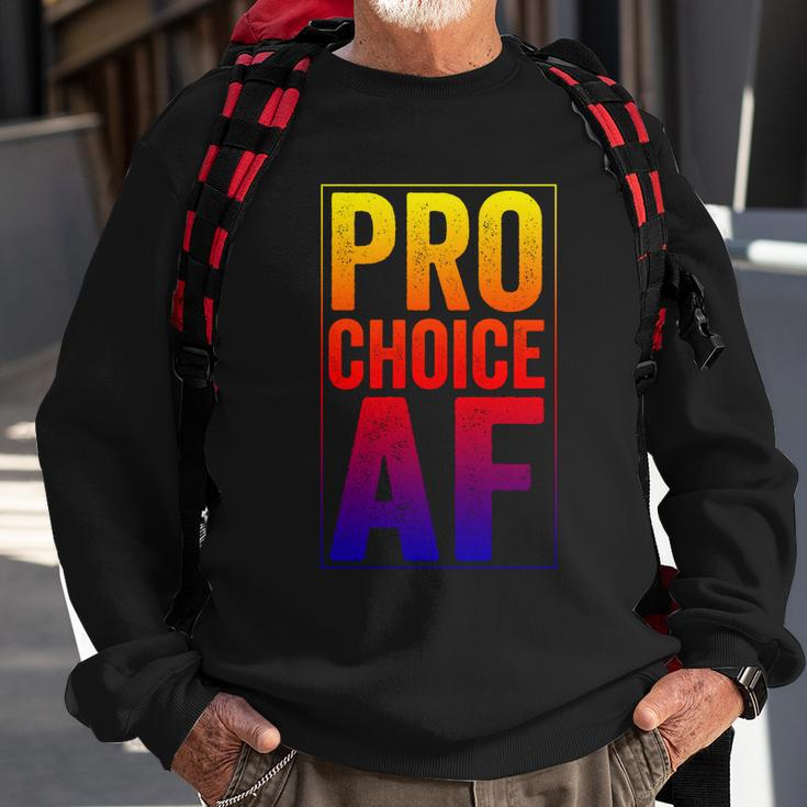 Pro Choice Af Reproductive Rights Cool Gift V3 Sweatshirt Gifts for Old Men