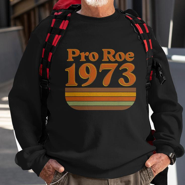 Pro Roe 1973 Retro Vintage Design Sweatshirt Gifts for Old Men