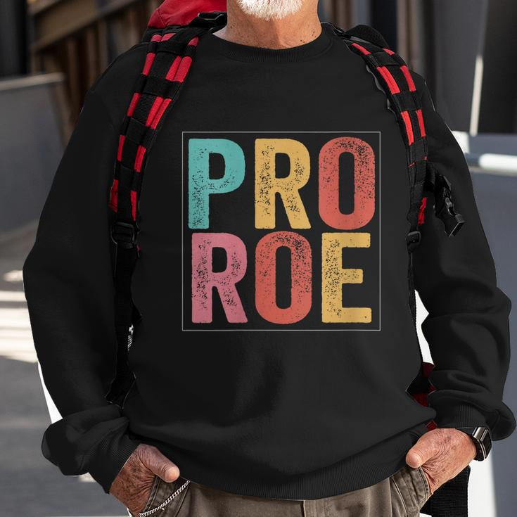 Pro Roe Pro Choice 1973 Feminist Sweatshirt Gifts for Old Men