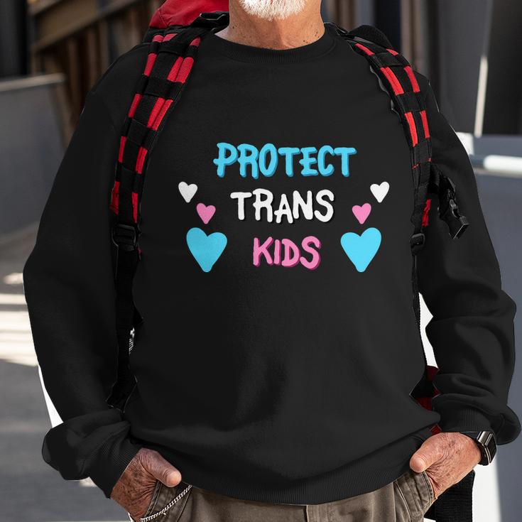 Protect Trans Kids Transgender Pride Month Sweatshirt Gifts for Old Men