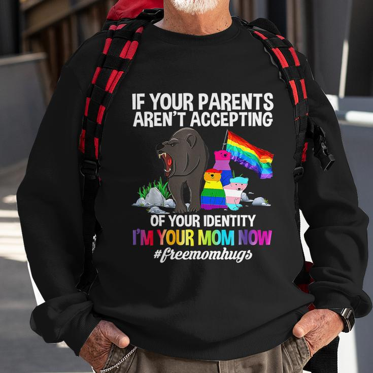 Proud Mama Bear Lgbt Gay Pride Lgbtq Free Mom Hugs Sweatshirt Gifts for Old Men