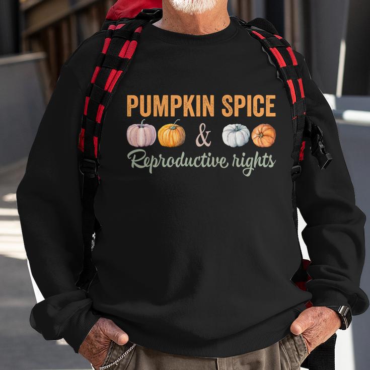 Pumpkin Spice And Reproductive Rights Gift V9 Sweatshirt Gifts for Old Men