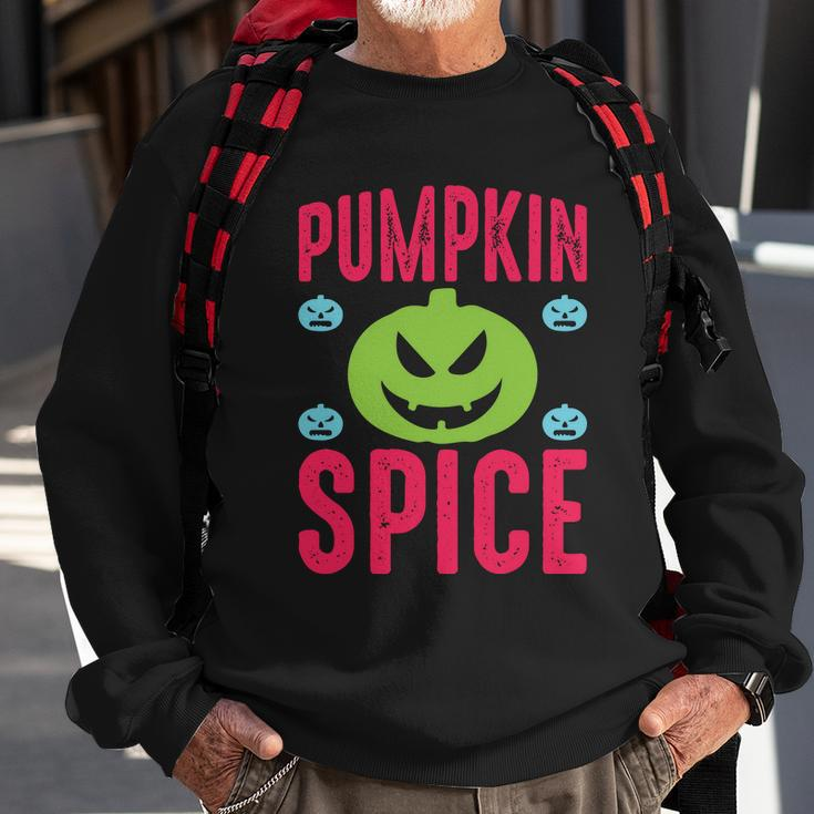 Pumpkin Spice Funny Halloween Quote Sweatshirt Gifts for Old Men